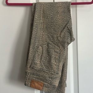 Leopard Print Jeans